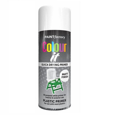 SuperGift.com Plastic Primer All Purpose 400ml Quick Drying Spray, Fast ...
