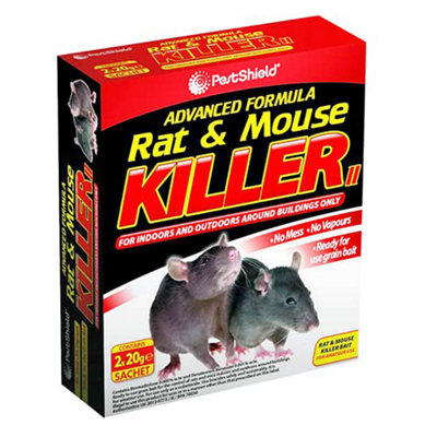 SuperGift.com Rat Mice & Mouse Bait - Strongest Maximum Strength Rodent ...