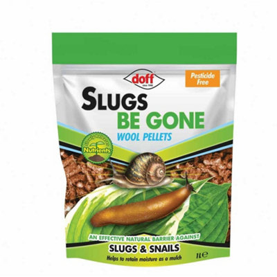 SuperGift.com Slugs Be Gone 3 In 1 Wool Pellets Pesticide Free Slug ...