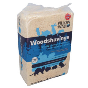Superior Quality Dust Extracted Kiln Dried Small Animal Bedding Woodshaving3.6Kg