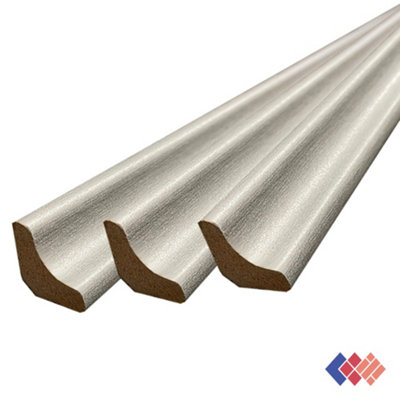Superior Silver Scotia/ Beading 2.4M - Pack of 10