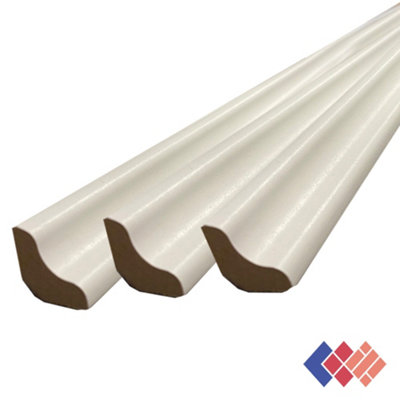 Superior White Scotia/ Beading 2.4M - Pack of 10