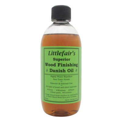 Superior Wood Finishing Danish Oil 500ml - Littlefair's