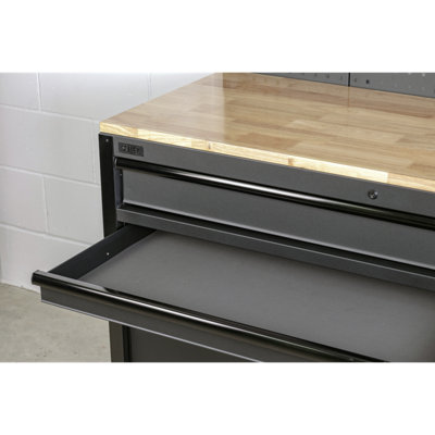 Superline Pro Mobile Workstation 10 Drawer With Steel Construction AP5210BE