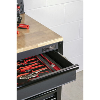 Superline Pro Mobile Workstation 10 Drawer With Steel Construction AP5210BE - 6