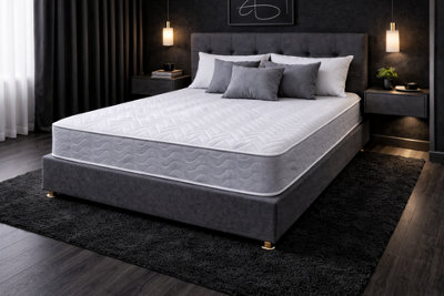 Supportive Memory Foam Open Coil Mattress - 10 INCH