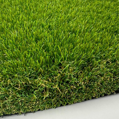 SUPREME 50mm ARTIFICIAL GRASS 2M X 8.50M Natural and Realistic Looking Fake Astro Lawn Turf