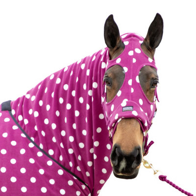 Supreme Products Dotty Fleece Horse Hood Magical Mulberry (17.2 Hands) Price Comparisons | Compare The Build