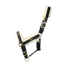 Supreme Products Royal Occasion Horse Headcollar Black (Pony)