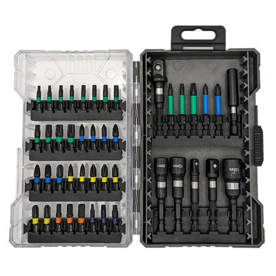 Surebuild SBIMP44C 44pc Impact Screwdriver Bit & Socket Set