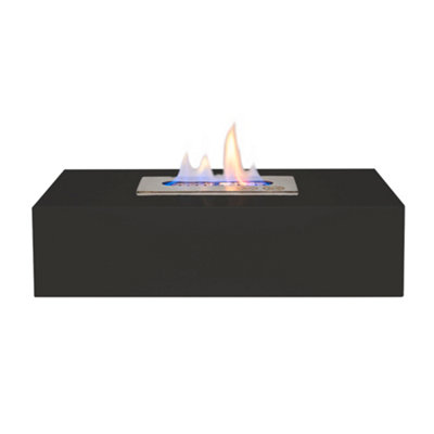 Sureflame Piccolo Freestanding Bio Ethanol Fire in Black DIY at B&Q