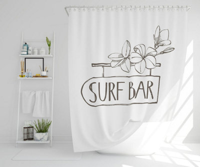 Surf Bar (Shower Curtain) / Default Title Price Comparisons | Compare The Build