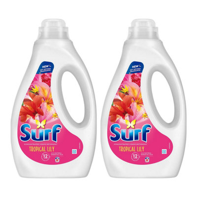 Surf Laundry Washing Liquid Detergent Tropical Lily 1.89 Litre, 70 ...