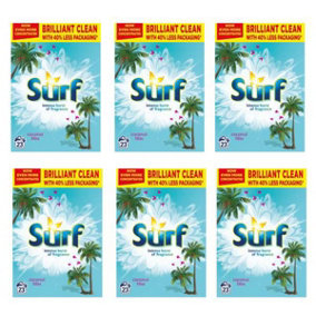 SURF Powder Coconut Bliss 23 washes - Pack of 6