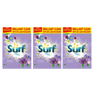 Surf Washing Powder Lavender & Spring Jasmin 1150gm x 3