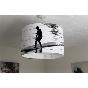 Surfers (Ceiling & Lamp Shade) / 45cm x 26cm / Ceiling Shade