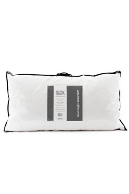 Surrey Down Goose Feather & Down Kingsize Medium/Firm Pillow