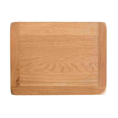 Surrey Oak Bedside Table - Fully Assembled 3 Drawer Cabinet - By Roseland Furniture