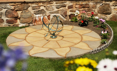 Surya Circle Patio Kit Plus Squaring Off Kit.