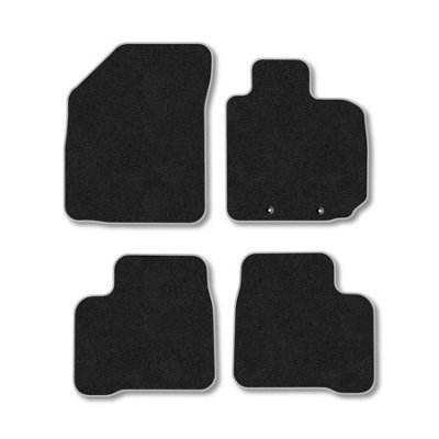 Suzuki Swift (2017-2021) Premium Car Mats Tufted-Pile Carpet Grey Trim ...