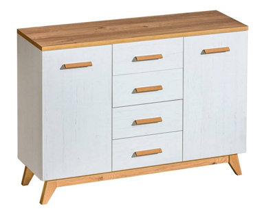 Sven SV9 Sideboard Cabinet - Elegant Design in Anderson Pine, H928mm W1300mm D400mm