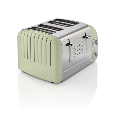 Swan retro green clearance toaster