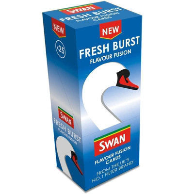 Swan Fresh Burst Flavour Fusion Cards Box Pack Of 25