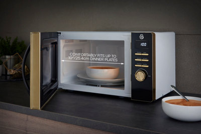 Swan gatsby microwave white sales