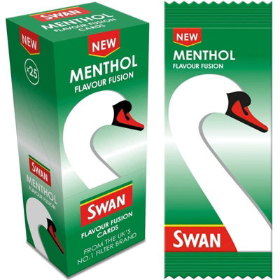 Swan Menthol Flavour Fusion Cards Box Pack Of 25