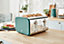 Swan Nordic 4 Slice Toaster, Pine Green, 1500W, Scandi Style, ST14620GREN