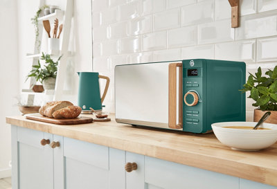 Matching kettle toaster and microwave sale