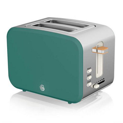 Swan nordic kettle hot sale and toaster grey