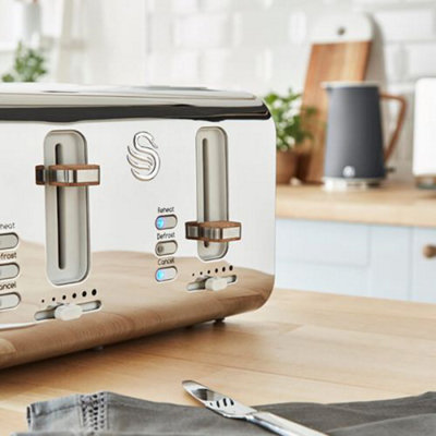 Swan kettle best sale and toaster