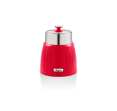 Swan red best sale retro kettle