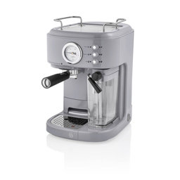 Swan Retro Grey Freestanding Coffee machine