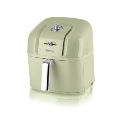 Swan Retro Manual Air Fryer Green