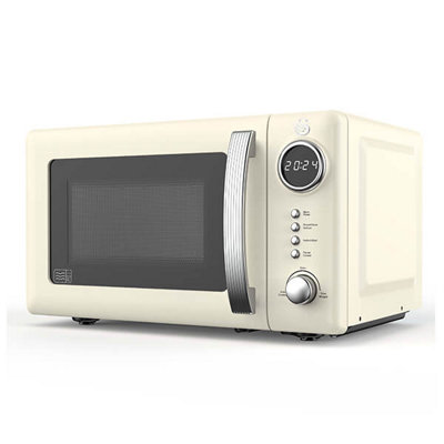 Swan Retro Revive Cream 800w Digital Microwave