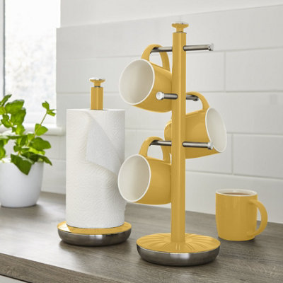 Swan Retro Towel Pole and Mug Tree