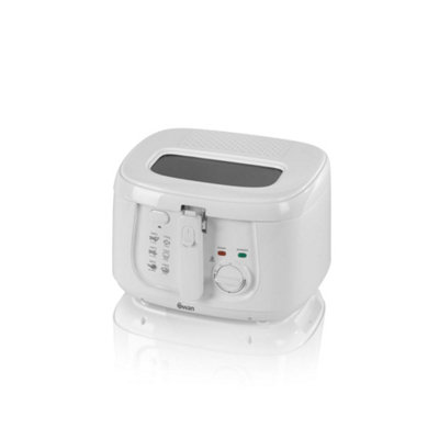 Swan SD6080N 2.5 Litre Deep Fat Fryer with Viewing Window, Easy Clean ...