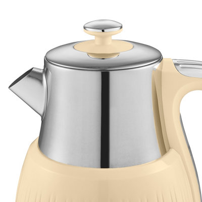 Swan cream retro clearance kettle