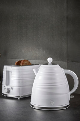 Swan symphony grey kettle deals and toaster