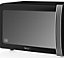 SWAN SM22070LBN Retro Manual Microwave, 25 Litre, 900W, Black