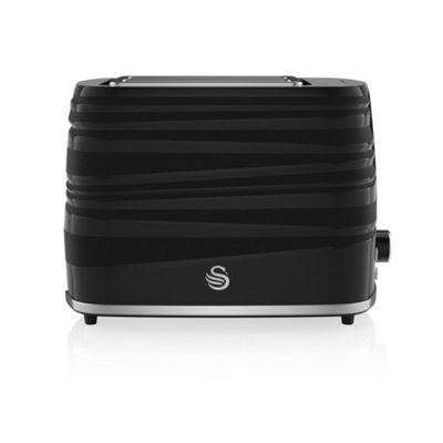 Swan, ST31050BN, 2 Slice Symphony Toaster, High Gloss and Matt Finish ...