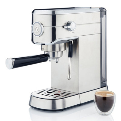 Swan Stainless Steel Espresso Machine