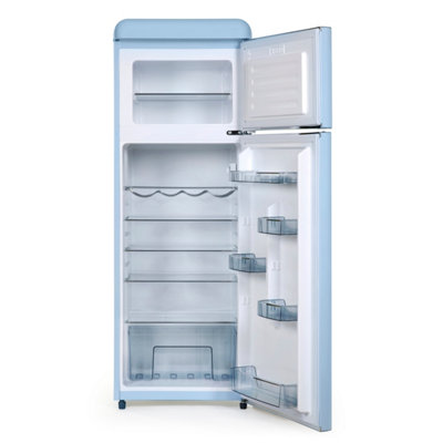 Swan blue fridge on sale freezer frost free