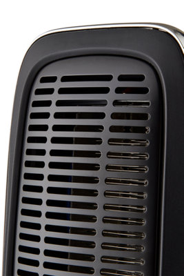 Swan Vertical 2000W Fan Heater Black - 5