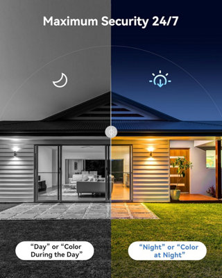 Swann MaxRanger4K Wireless Security System 3 Cam Kit with 4K Solar Cameras, Colour Night Vision, True Detect & 1TB Local Storage