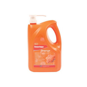 Swarfega SOR4LMP Orange Hand Cleaner Pump Top Bottle 4 litre SWASOR4LMP