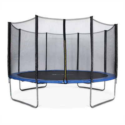 sweeek. 13ft Trampoline with safety net Diam.400 cm Mercure