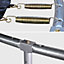 sweeek. 13ft Trampoline with safety net -  Diam.400 cm - Mercure - Blue
